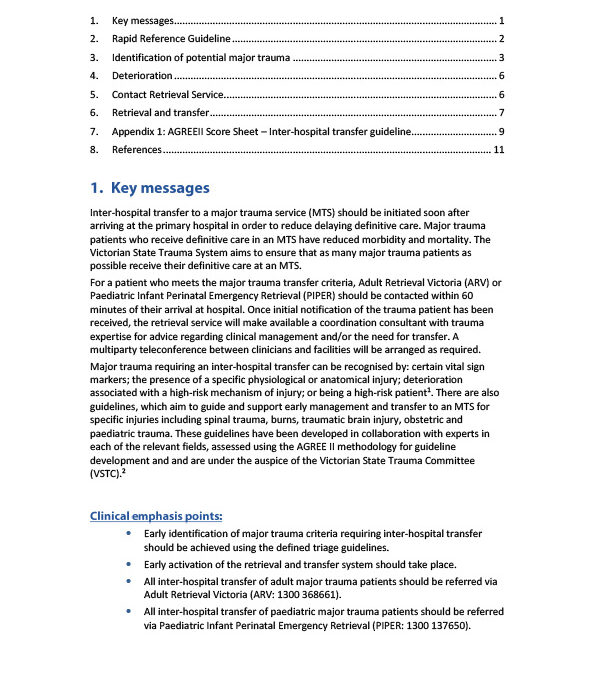 Inter-Hospital Transfer Guideline PDF